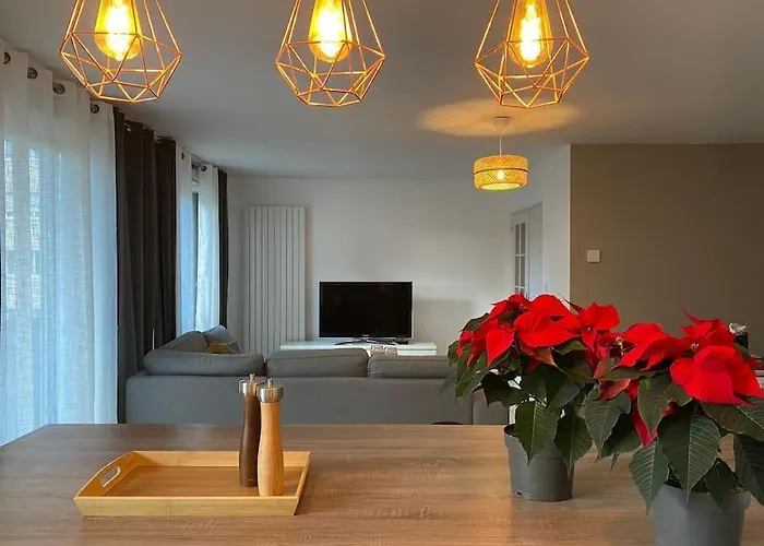 T3 Cosy - Balcon - Parking Free